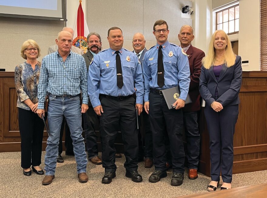 OKEECHOBEE – Okeechobee County employees were honored for their service at the April 27 meeting of the Okeechobee County Commission.